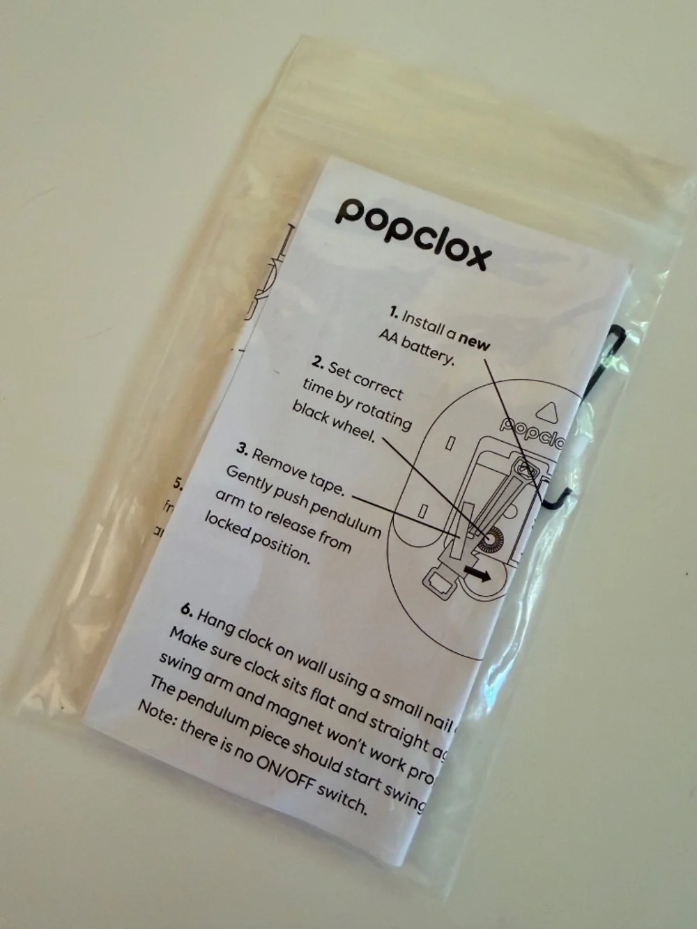 Popclox: Pendulum Llama Wall Clock